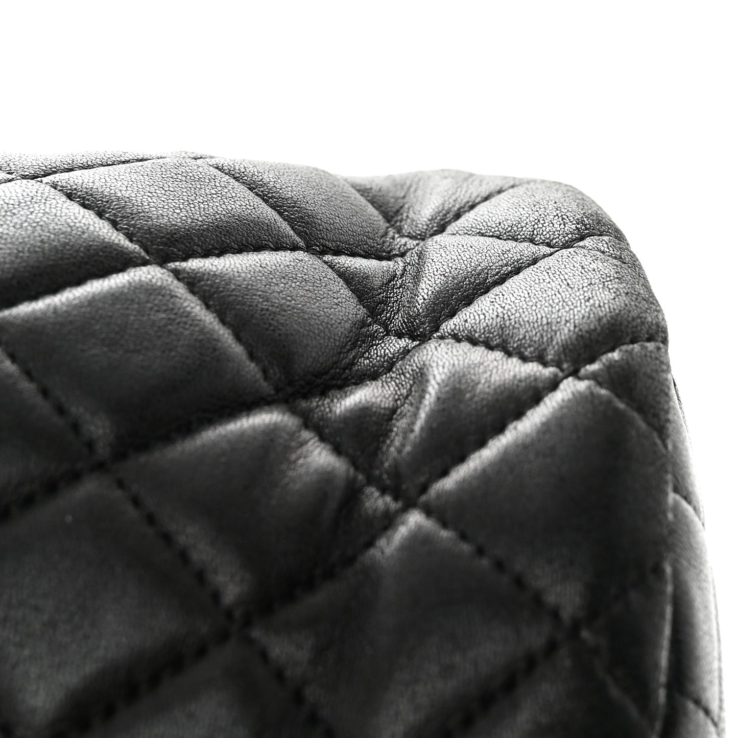 Lambskin Quilted Small Urban Spirit Backpack Black