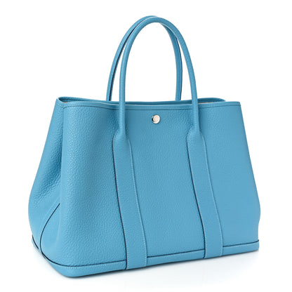 Hermes Vache Country Garden Party 36 MM Bleu du Nord 2 of 8