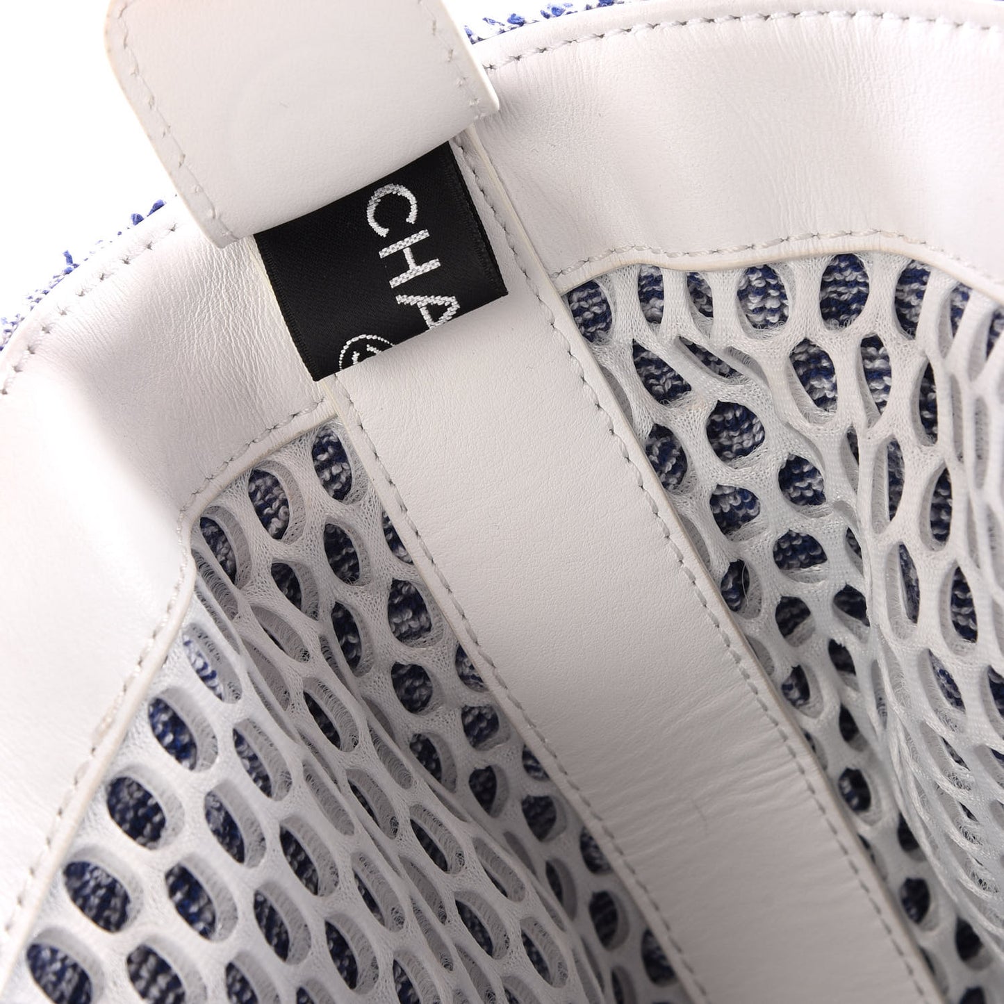 Terry Cotton Fizzy Tote Navy White