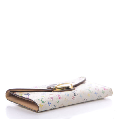 Louis Vuitton Monogram Multicolor Eugenie Wallet White 4 of 19