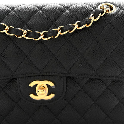 Chanel Caviar Quilted Small Double Flap Black 11 of 11