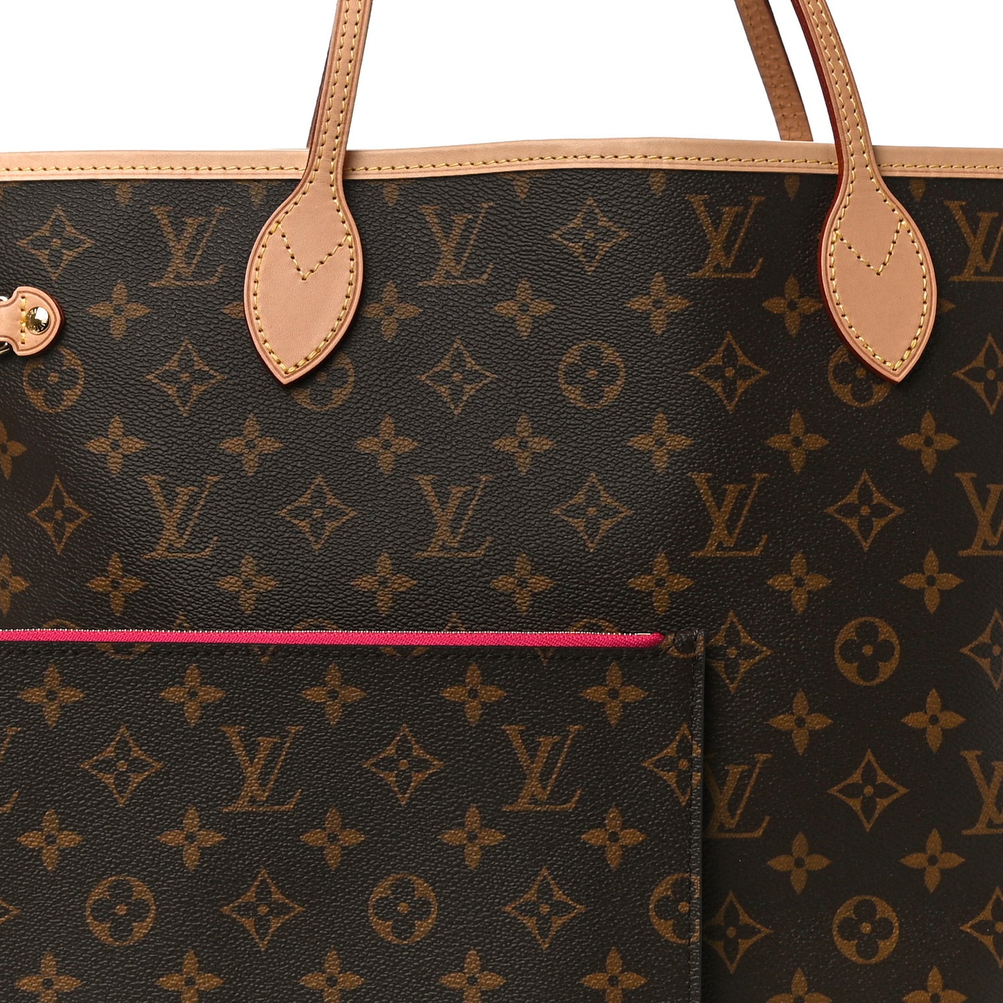 Monogram Neo Neverfull MM Fuchsia