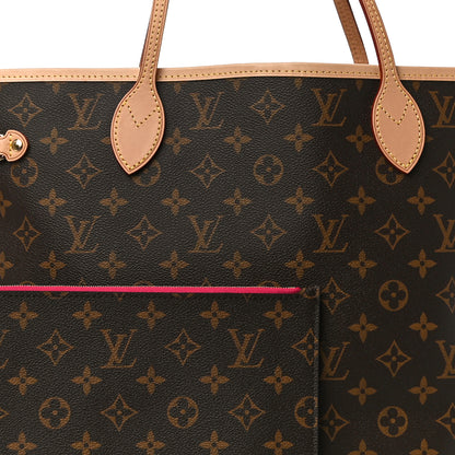 Louis Vuitton Monogram Neo Neverfull MM Fuchsia 7 of 9