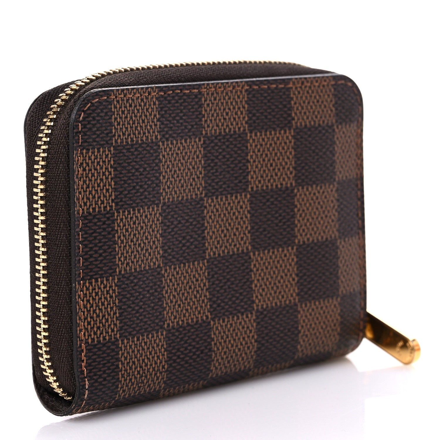Louis Vuitton Damier Ebene Zippy Coin Purse 3 of 9