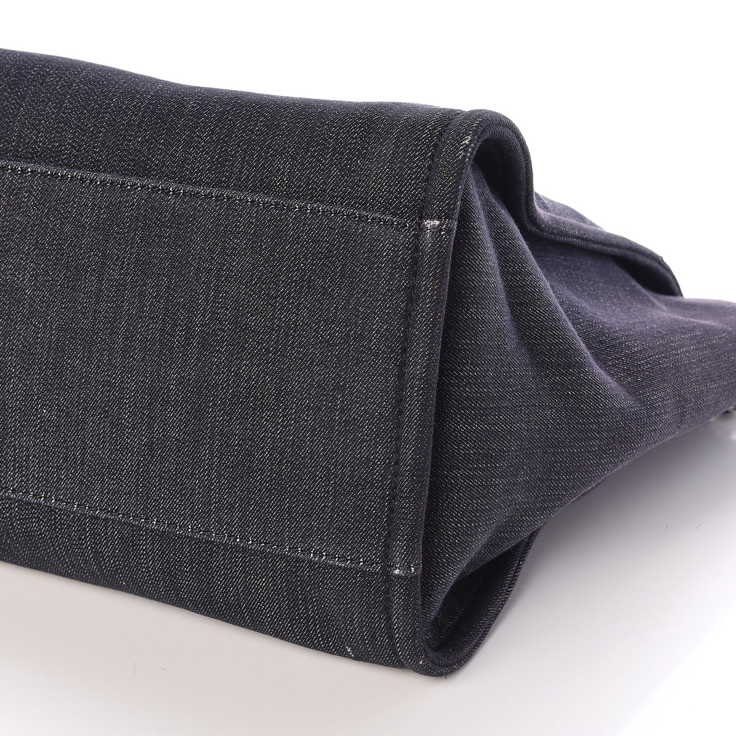 Denim Large Deauville Tote Dark Blue