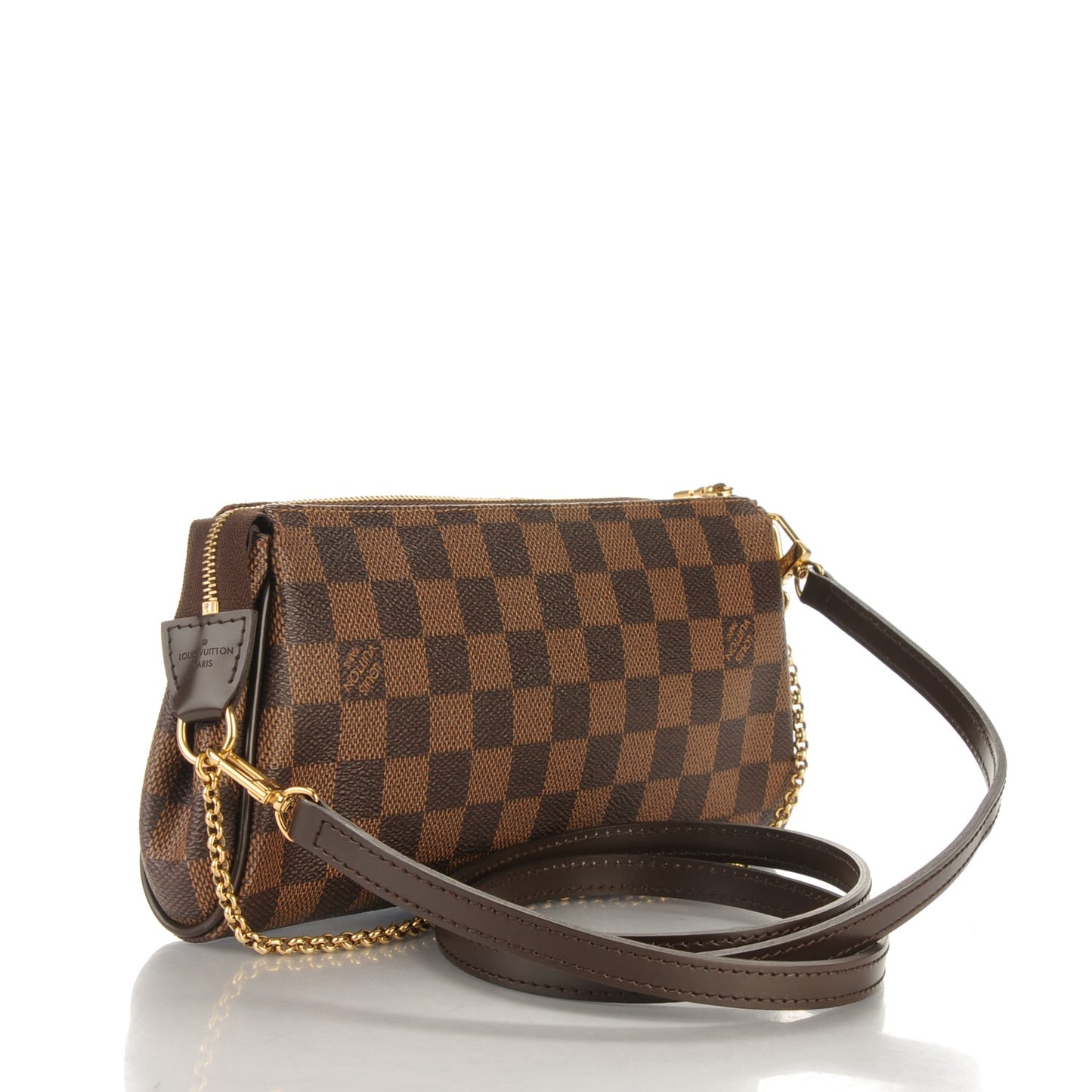Damier Ebene Eva Clutch