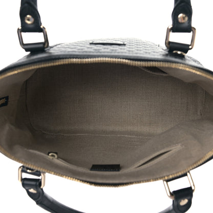 Gucci Microguccissima Medium Dome Bag Black 6 of 9