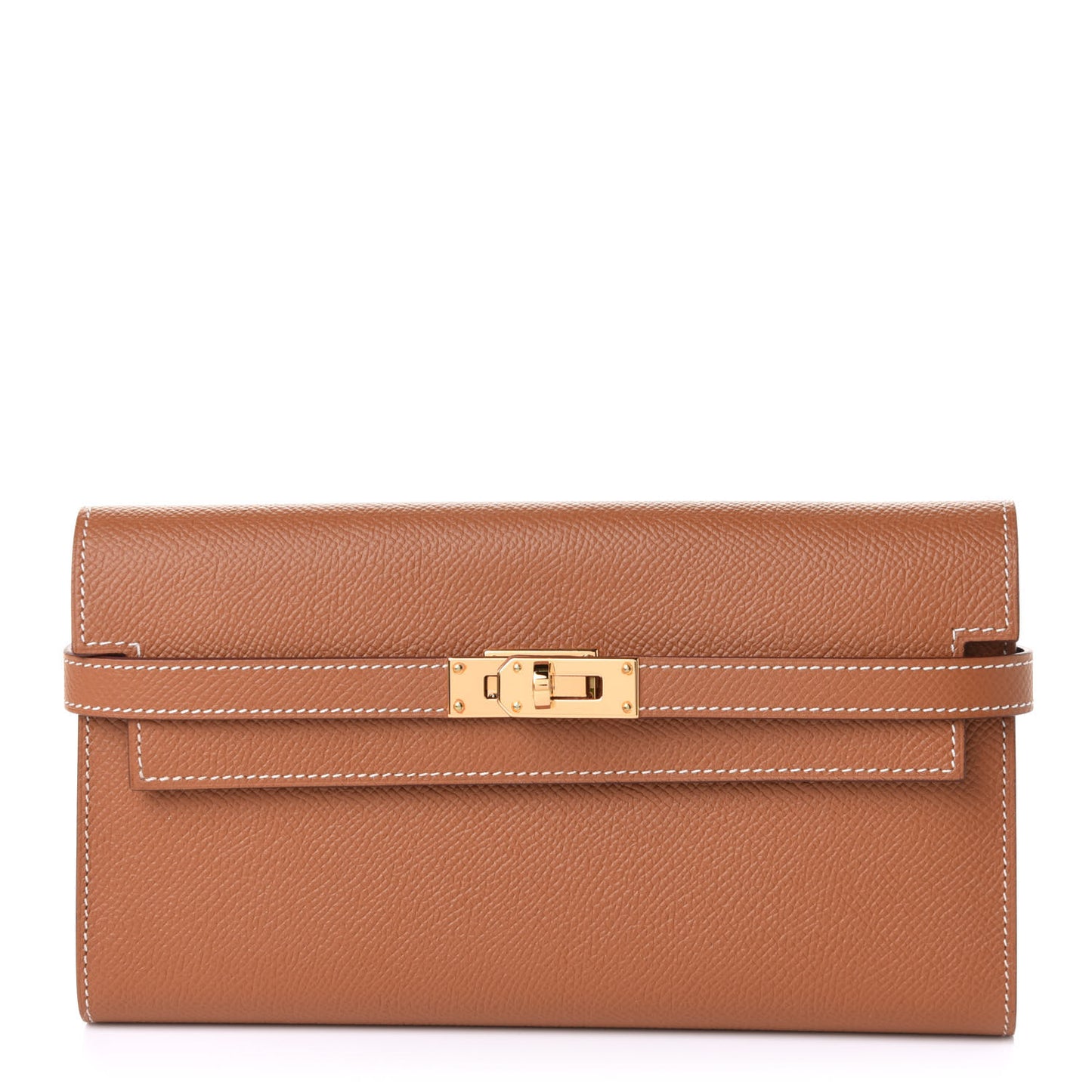 Epsom Kelly Longue Wallet Gold