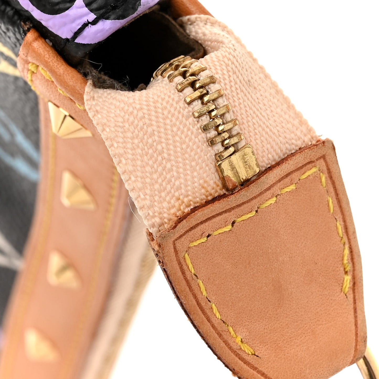 Monogram Multicolor Pochette Accessories Black