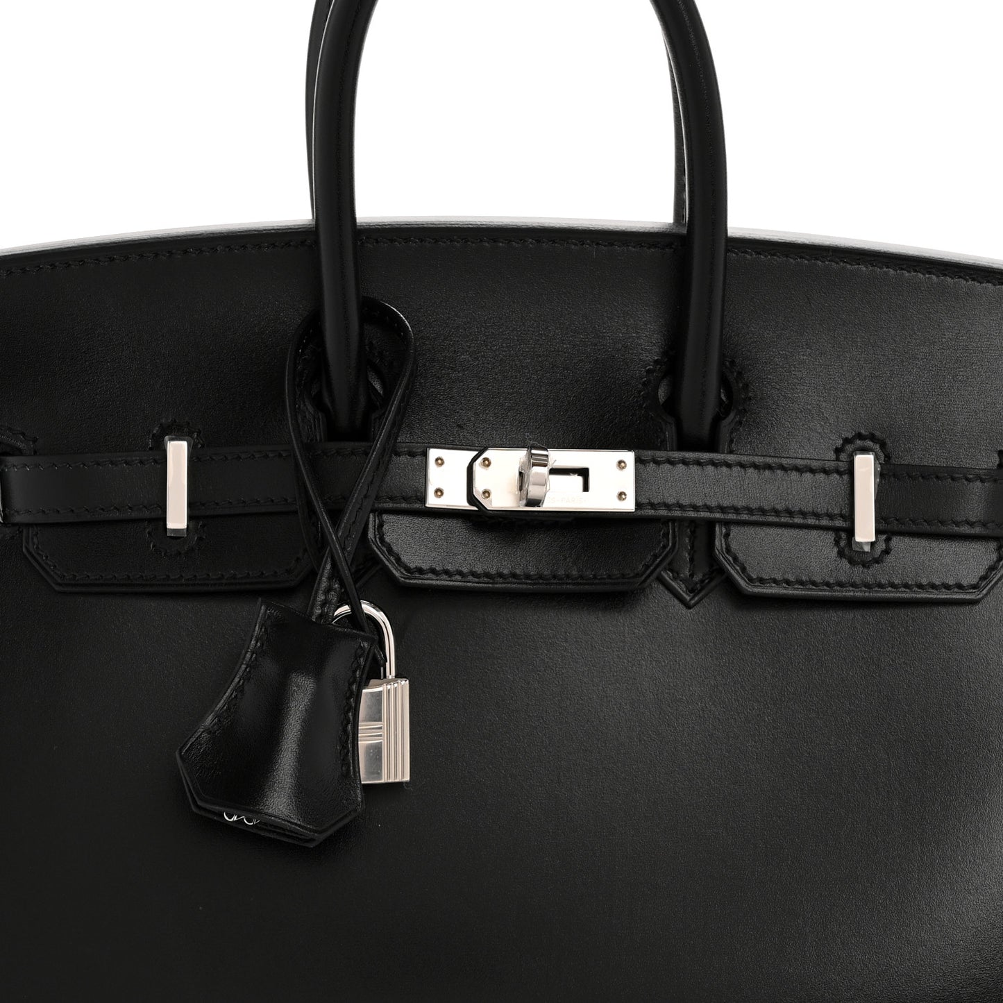 Box Birkin Sellier 25 Black