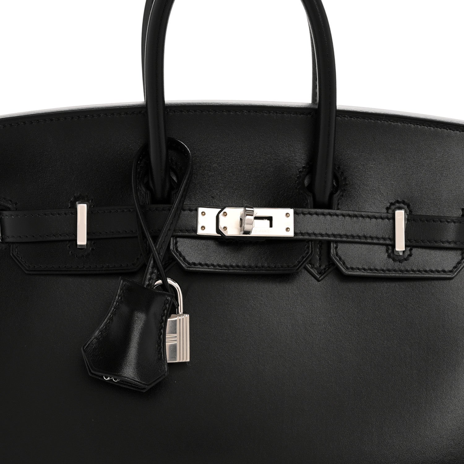 Hermes Box Birkin Sellier 25 Black 8 of 11