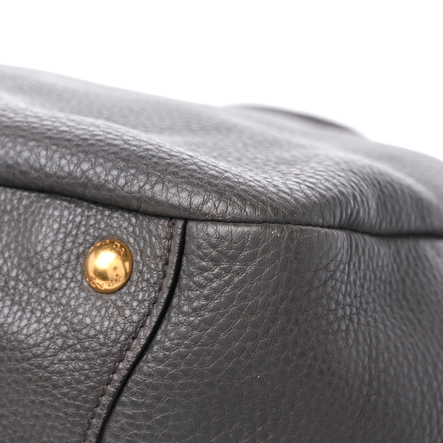 Prada Vitello Daino Hobo Argilla 8 of 15