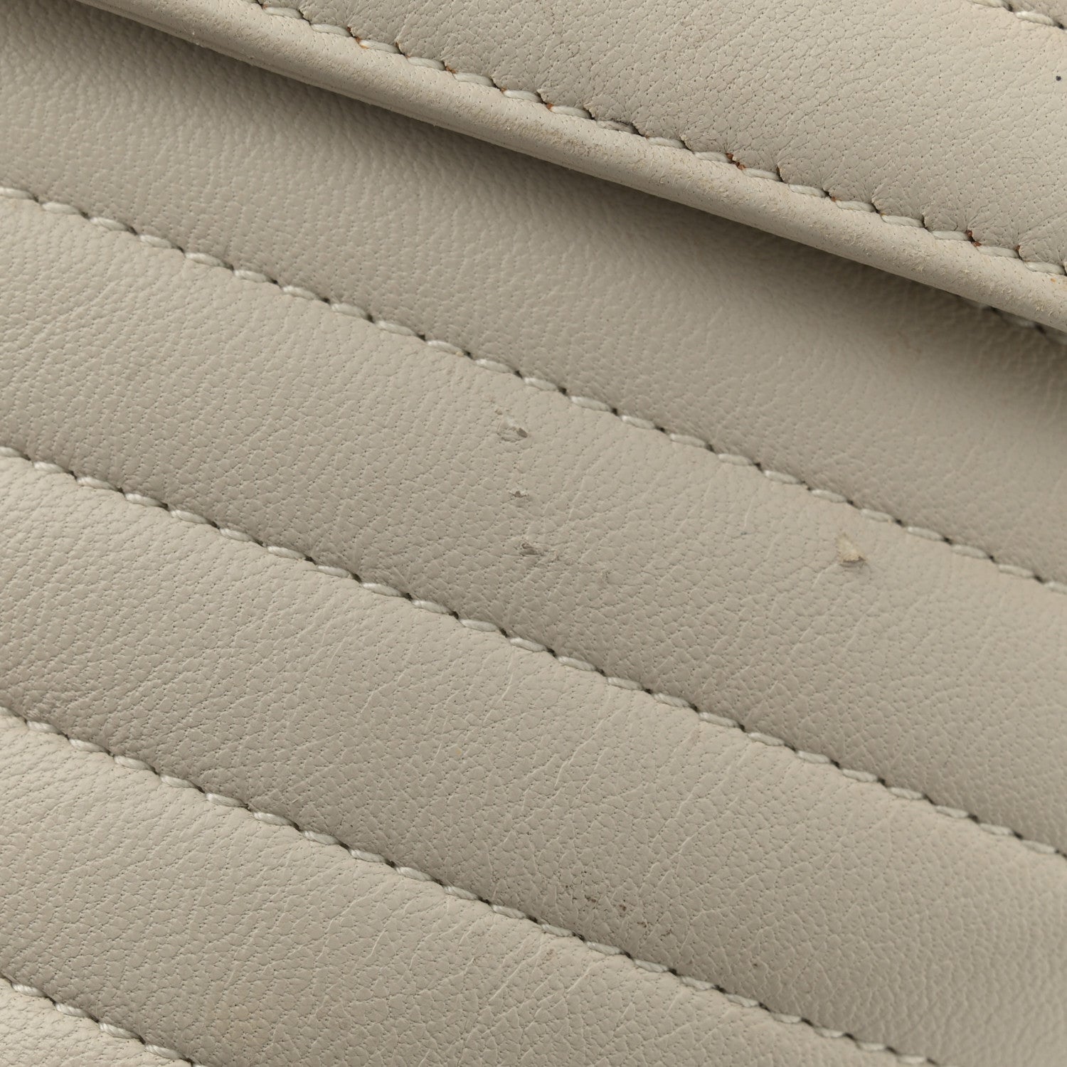 Saint Laurent Lambskin Matelasse Monogram Joe Backpack Cream 18 of 19