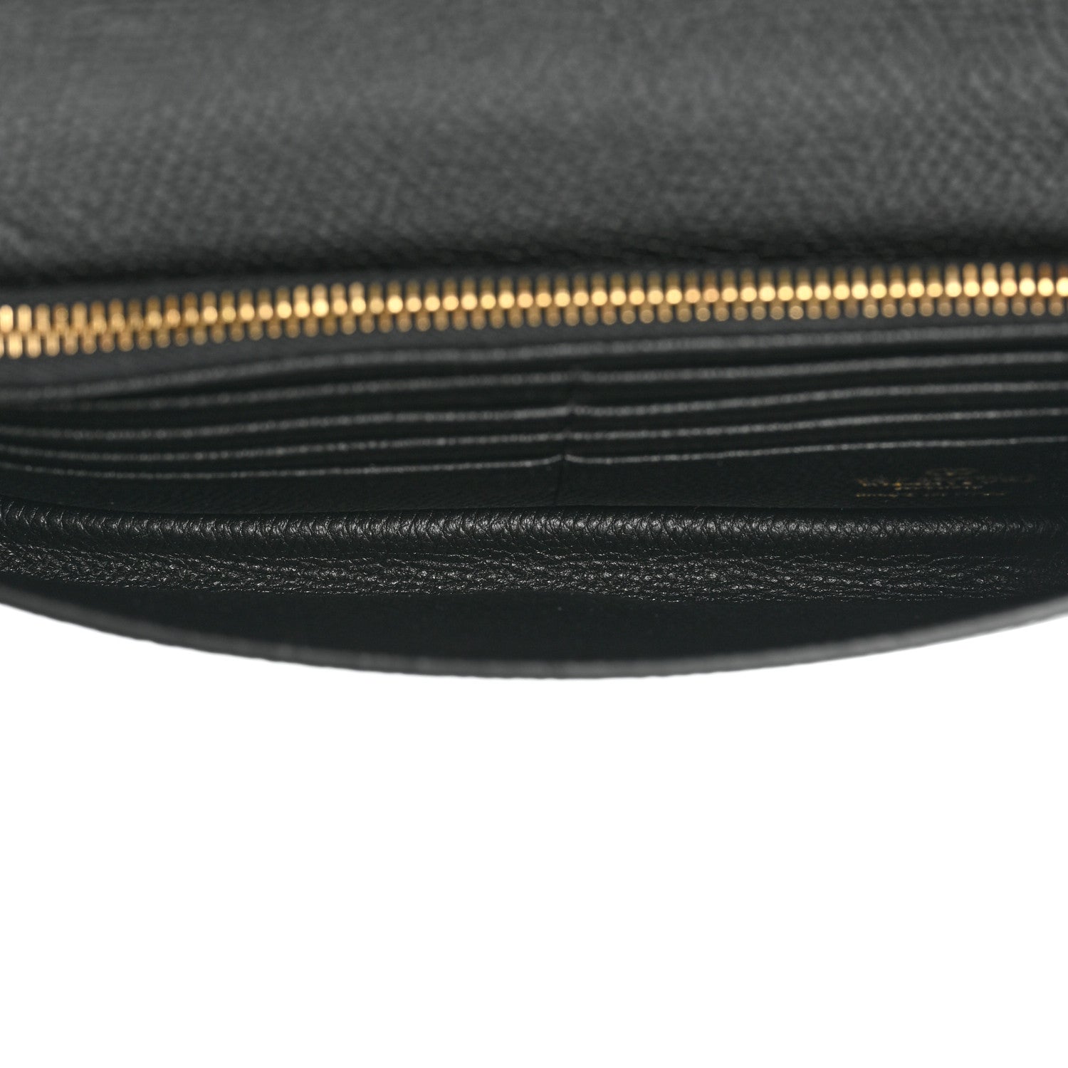 Valentino Garavani Grainy Calfskin VLogo Top Handle Wallet With Chain Black 5 of 8