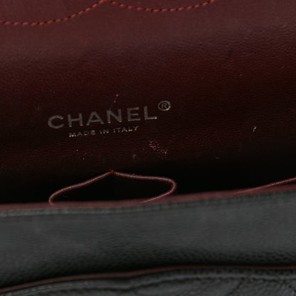 Chanel Caviar Quilted Maxi Double Flap Black 14 of 17