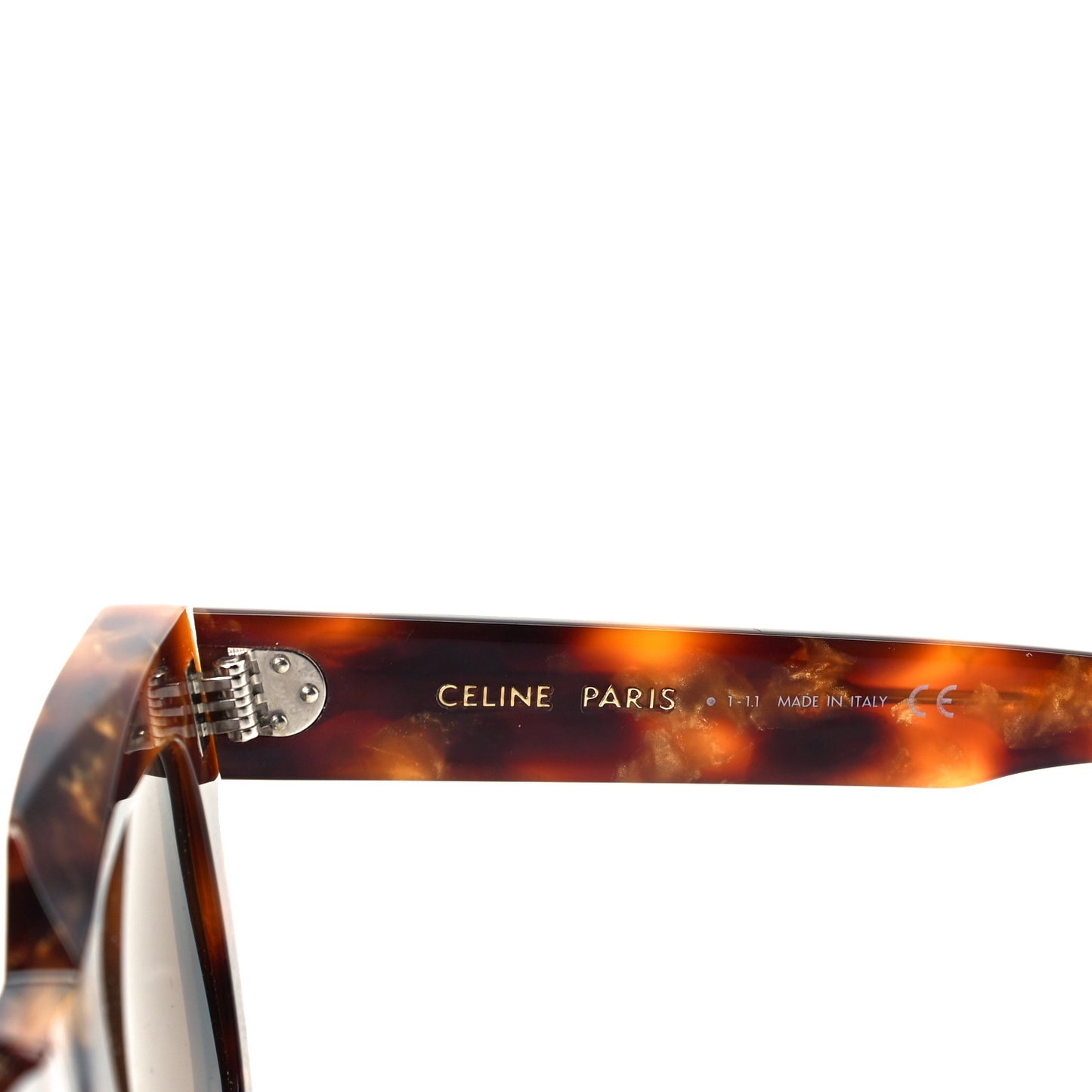 Acetate Rectangle Sunglasses CL 401301 Dark Havana