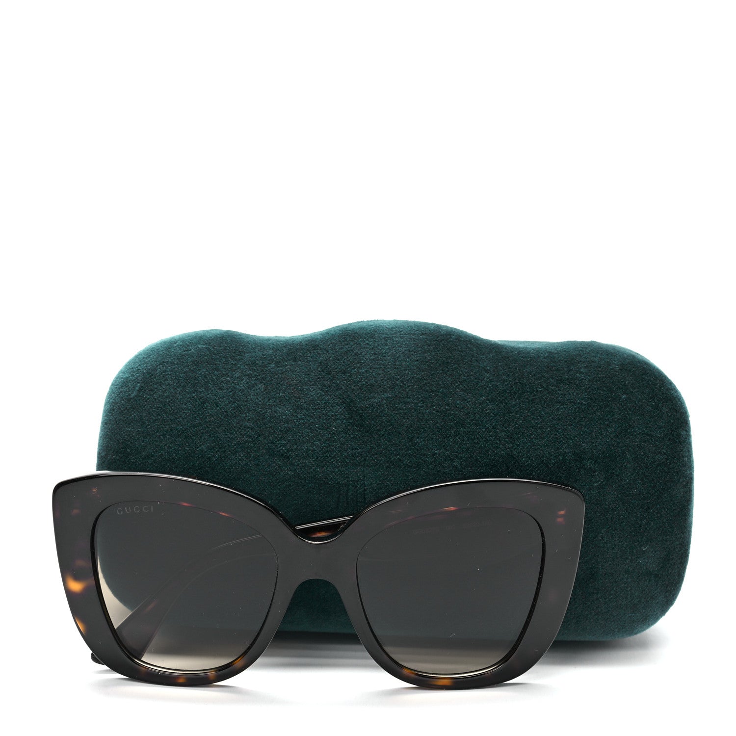 Gucci Cat Eye Sunglasses GG0327S Tortoise 8 of 8