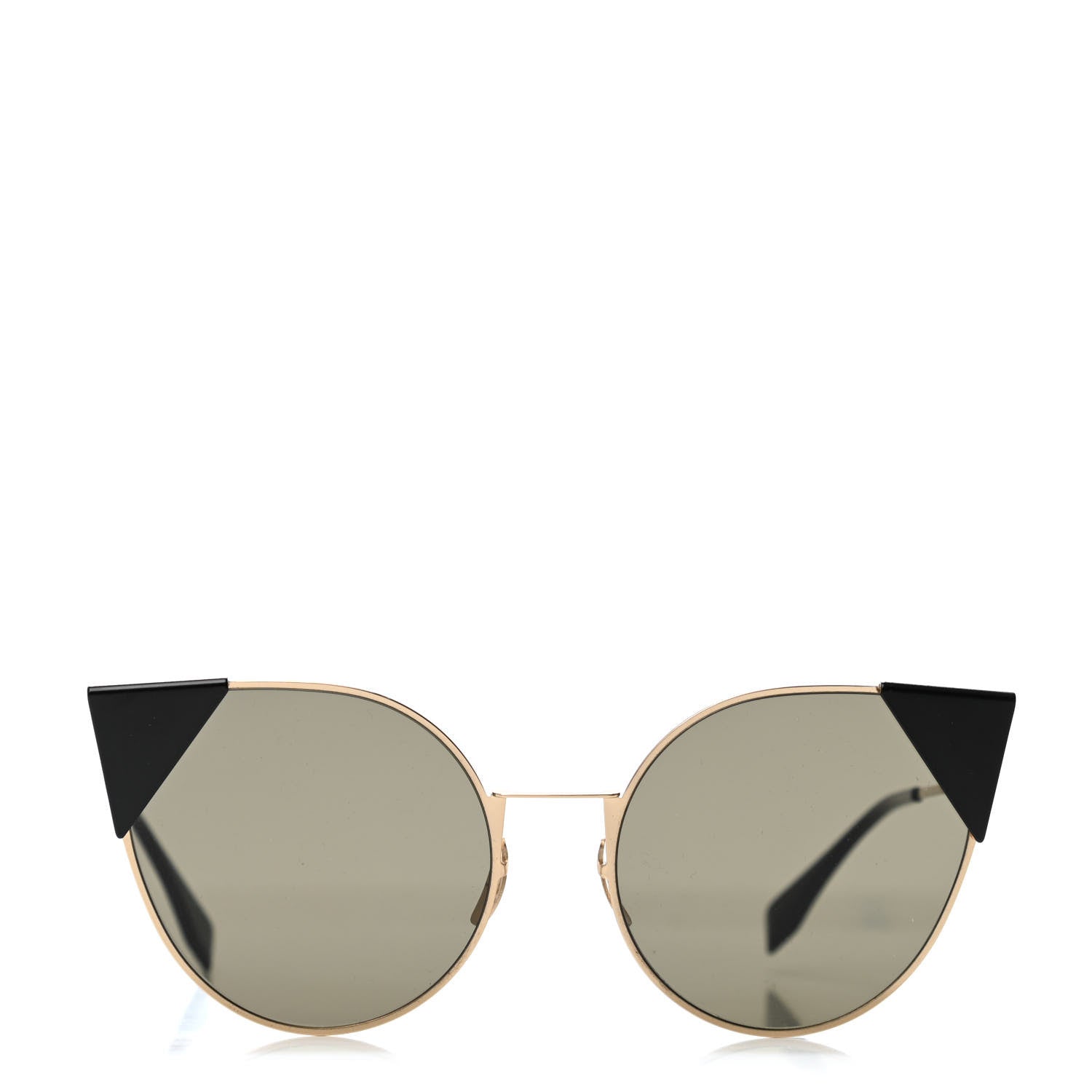 Fendi Iridia Sunglasses FF 0190 Gold Green 2 of 4