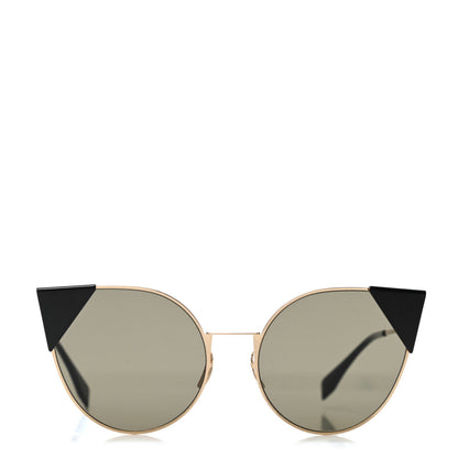 Fendi Iridia Sunglasses FF 0190 Gold Green 2 of 4