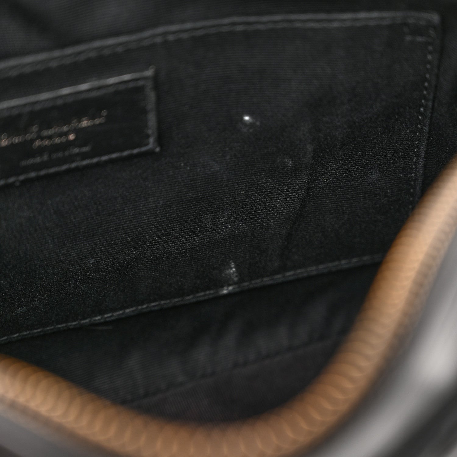 Saint Laurent Calfskin Matelasse Monogram Monochrome Lou Camera Bag Black 13 of 19