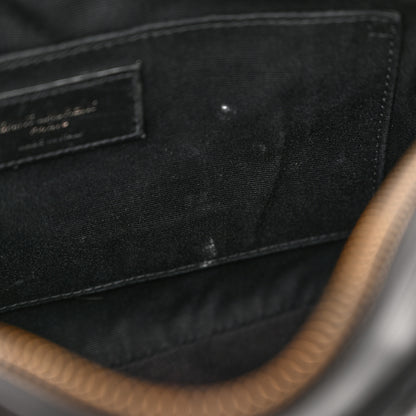 Saint Laurent Calfskin Matelasse Monogram Monochrome Lou Camera Bag Black 13 of 19