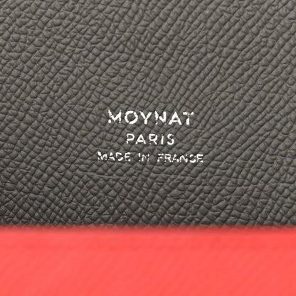 Moynat Carat Calfskin Madeleine Bag Coral Zinc 6 of 9