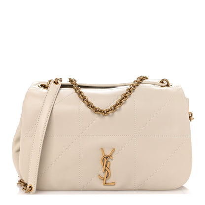 Saint Laurent Lambskin Matelasse Monogram Small Jamie 4.3 Crema Soft 1 of 10