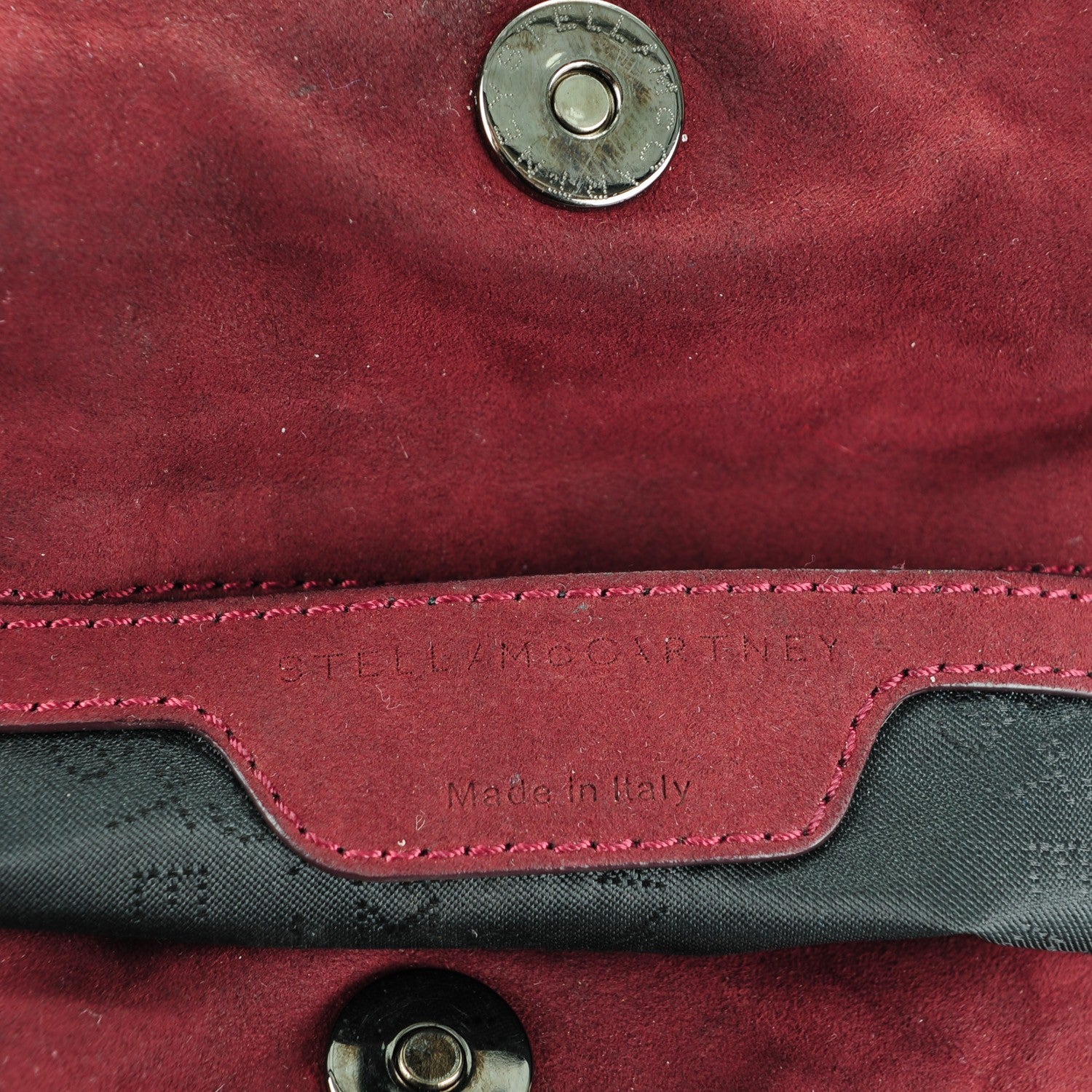 Stella McCartney Eco Fur Mini Falabella Tote Red 7 of 9