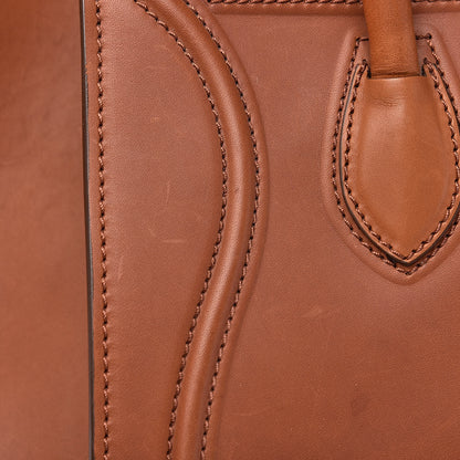Celine Natural Calfskin Medium Phantom Luggage Tan 14 of 20