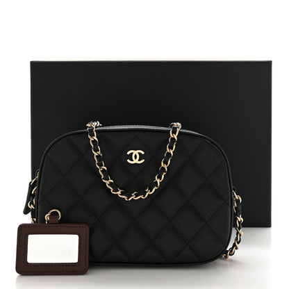 Chanel Caviar Quilted Vanity With Chain Black 13 of 13
