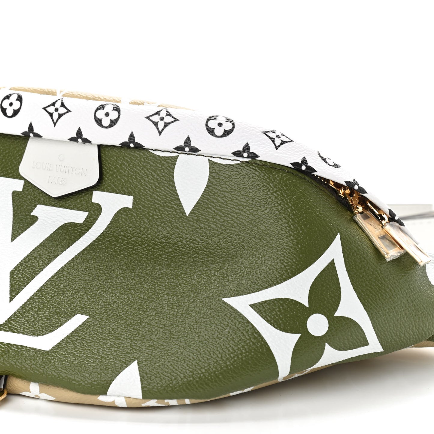 Monogram Giant Bumbag Kaki Beige