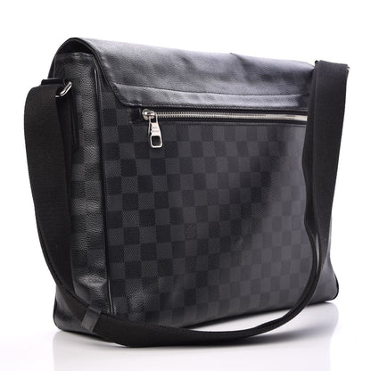 Louis Vuitton Damier Graphite District GM 3 of 15