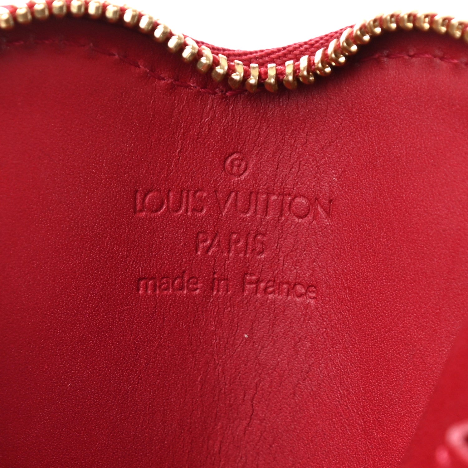Louis Vuitton Vernis Coeur Heart Coin Purse Pomme D'Amour 6 of 6