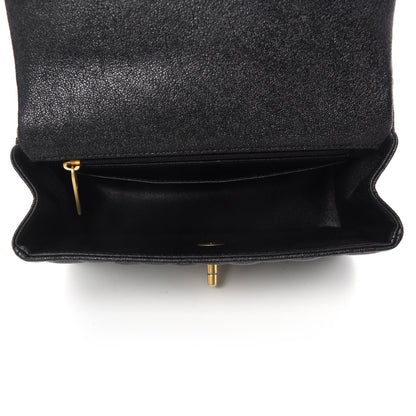 Chanel Caviar Quilted Mini Top Handle Rectangular Flap Black 5 of 11