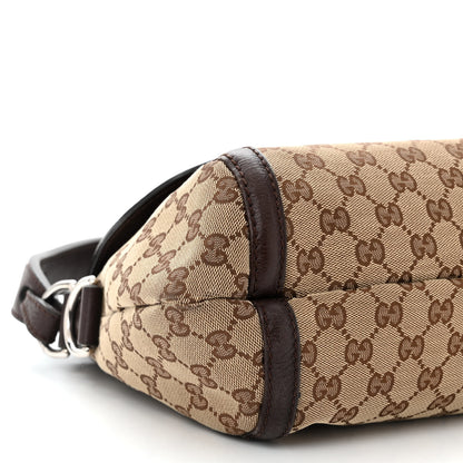 Gucci Monogram Medium Techno Horsebit Shoulder Flap Bag Dark Brown 9 of 14