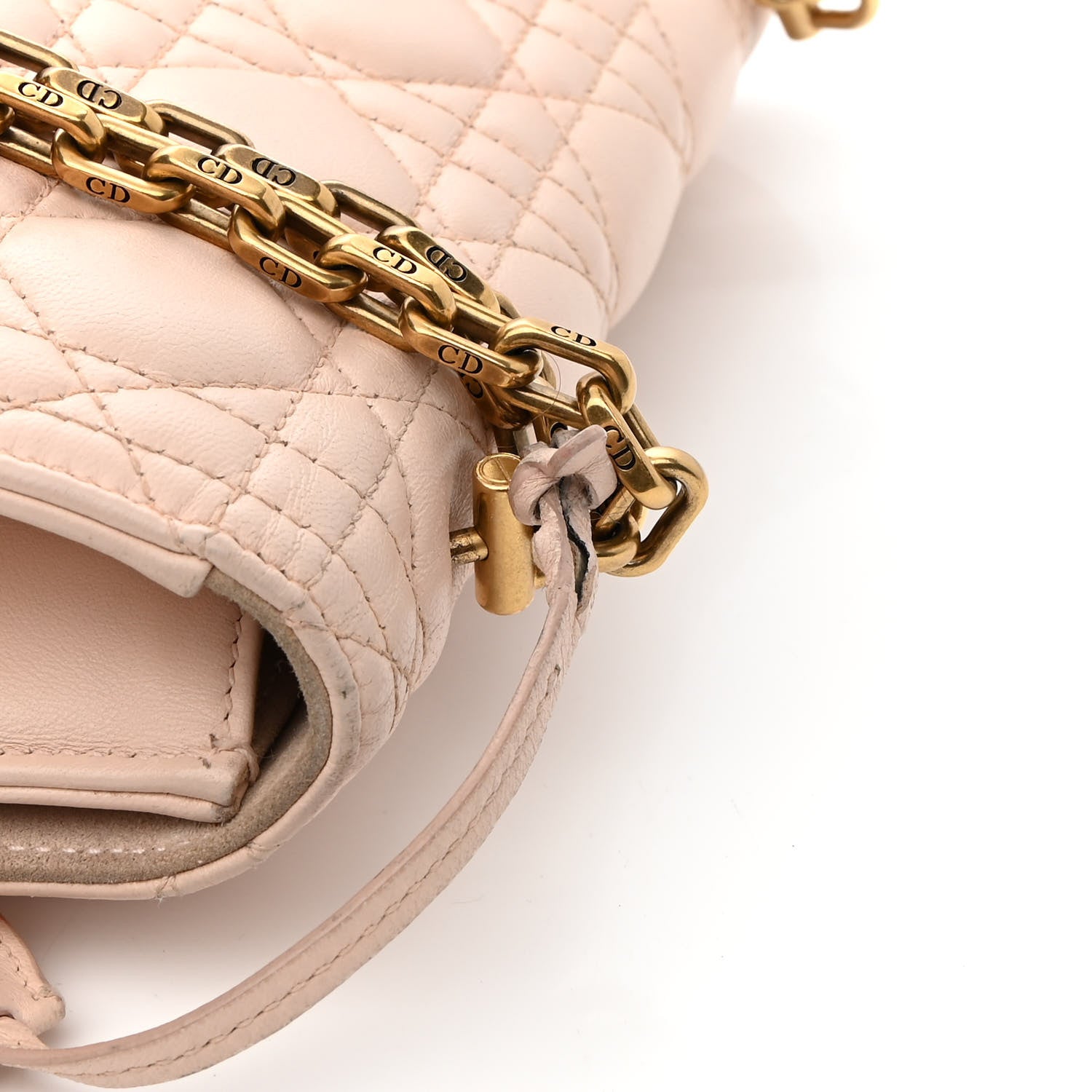 Christian Dior Lambskin Cannage Large Dioraddict Flap Rose Poudre 11 of 11