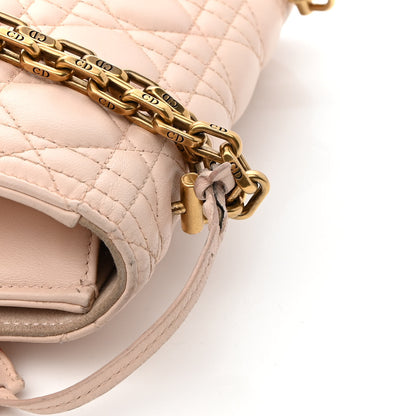 Christian Dior Lambskin Cannage Large Dioraddict Flap Rose Poudre 11 of 11