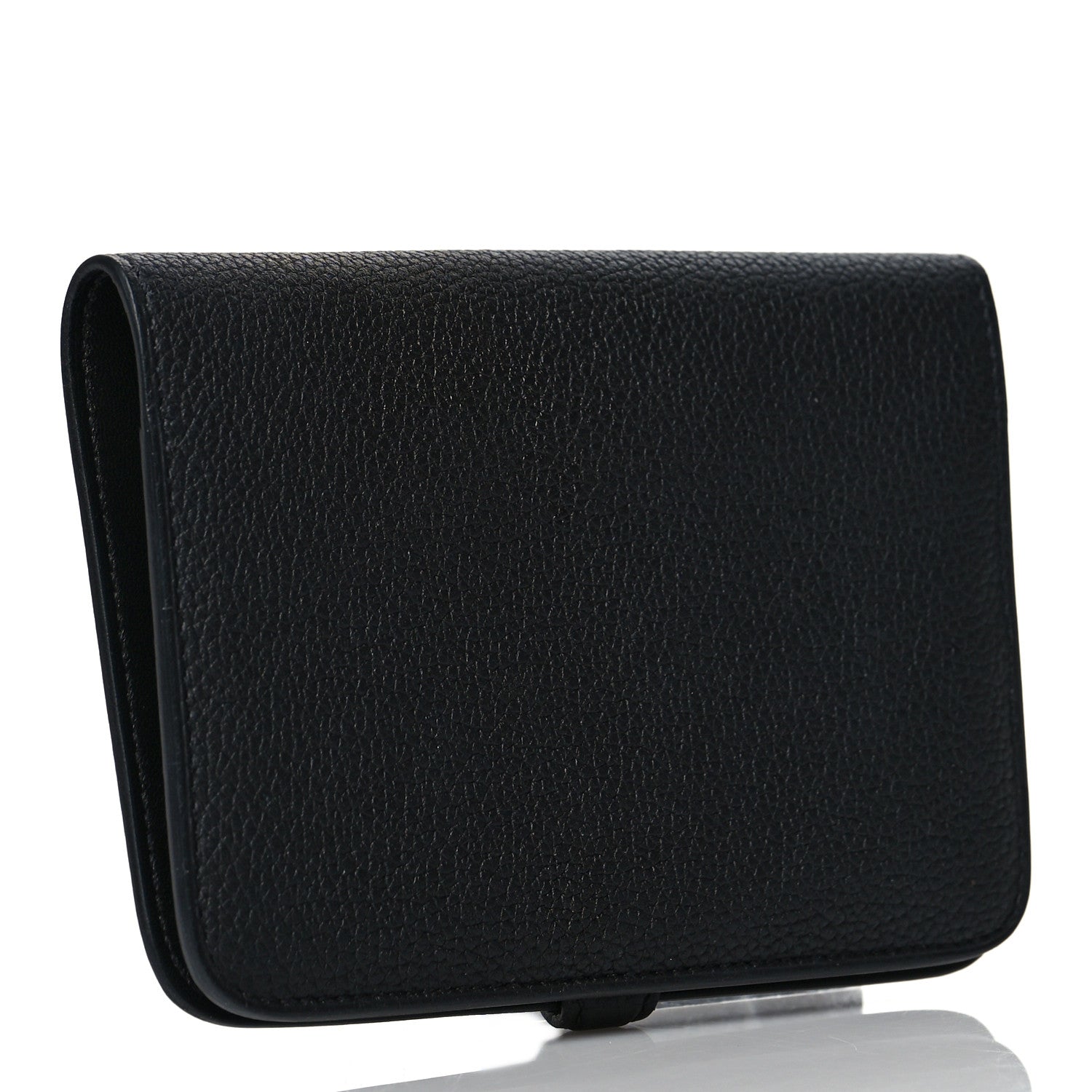 Hermes Togo Dogon Compact Wallet Black 3 of 8