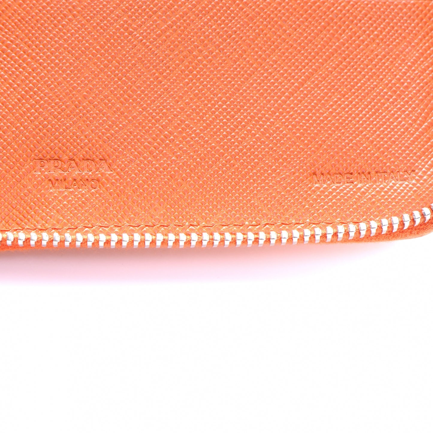 Saffiano Continental Wallet Papaya