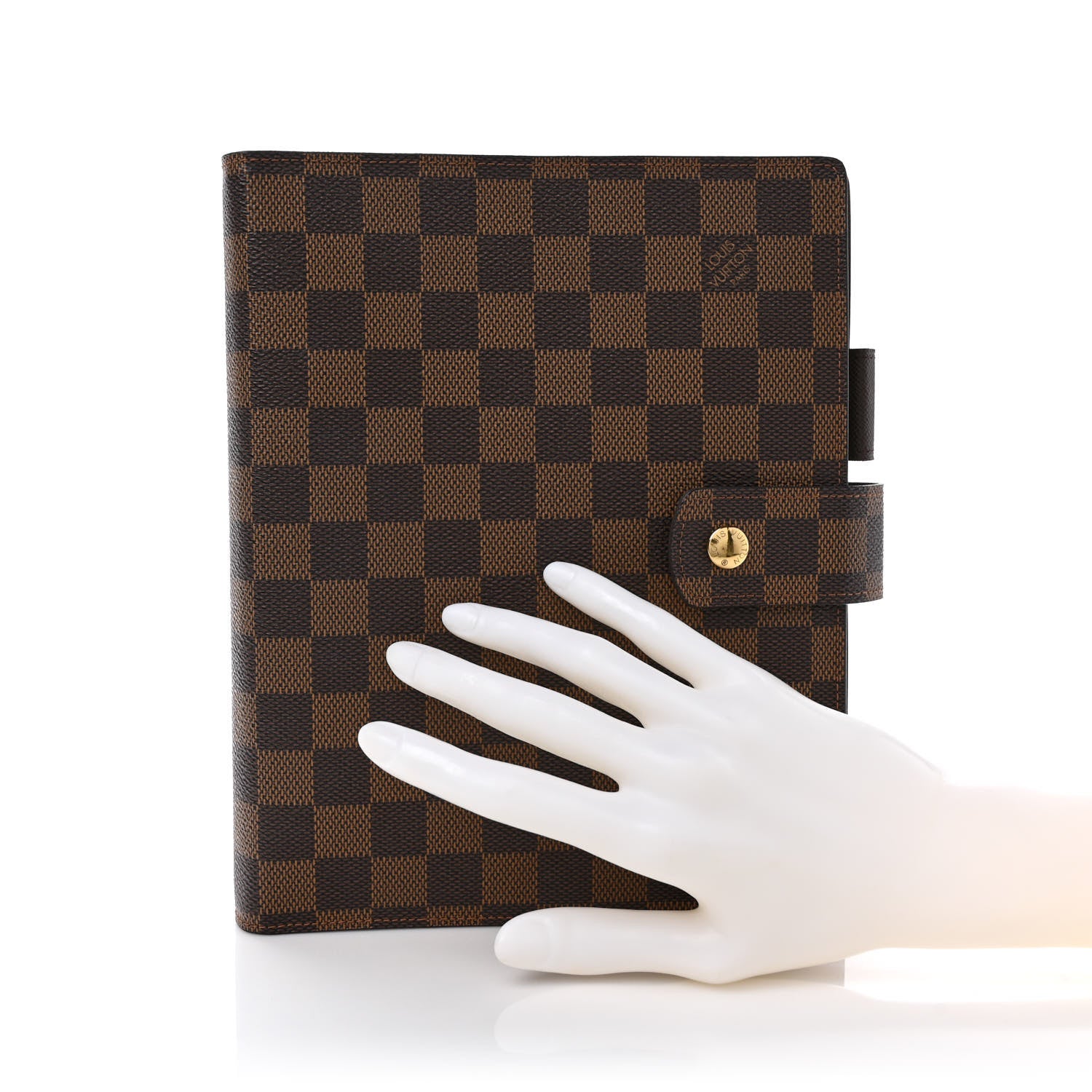 Louis Vuitton Damier Ebene Large Ring Agenda Cover 2 of 7