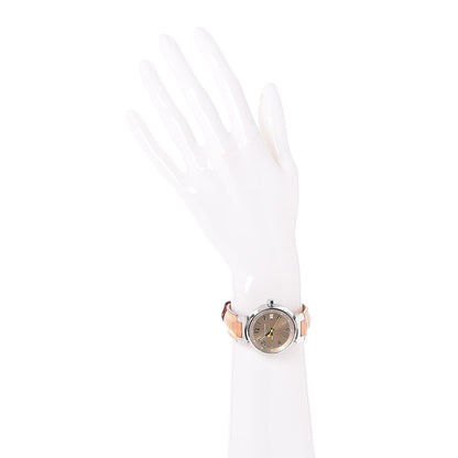 Louis Vuitton Stainless Steel Vachetta 33mm Tambour Quartz Watch 2 of 8