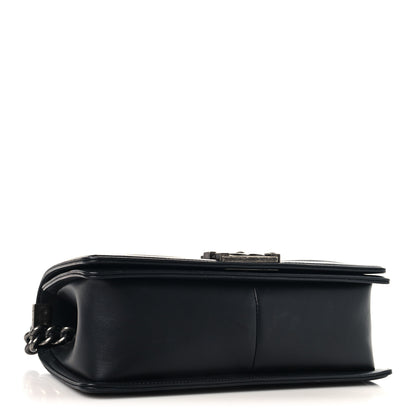 Chanel Lambskin Quilted Medium Boy Flap Black 4 of 10