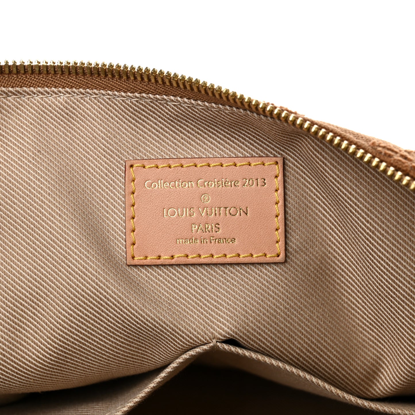 Denim Monogram Stone Speedy Bandouliere 35 Caramel