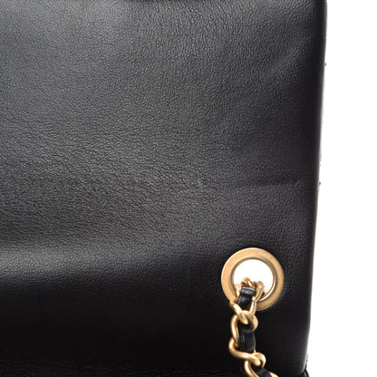 Chanel Lambskin Quilted Mini Pearl Crush Flap Black 8 of 12