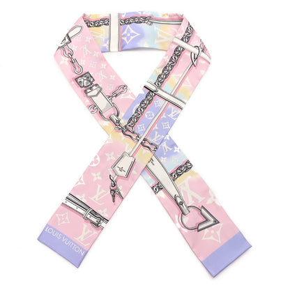Louis Vuitton Silk Monogram Escale Confidential Bandeau Pink 1 of 3