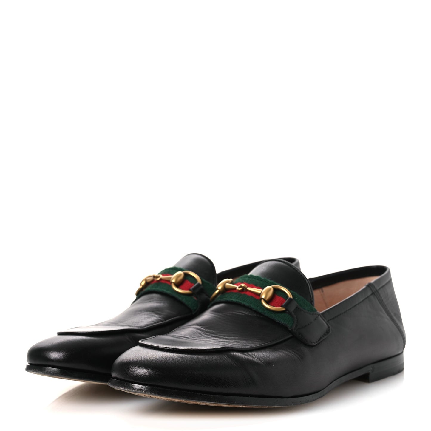 Malaga Kid Web Womens Horsebit Loafers 36 Black