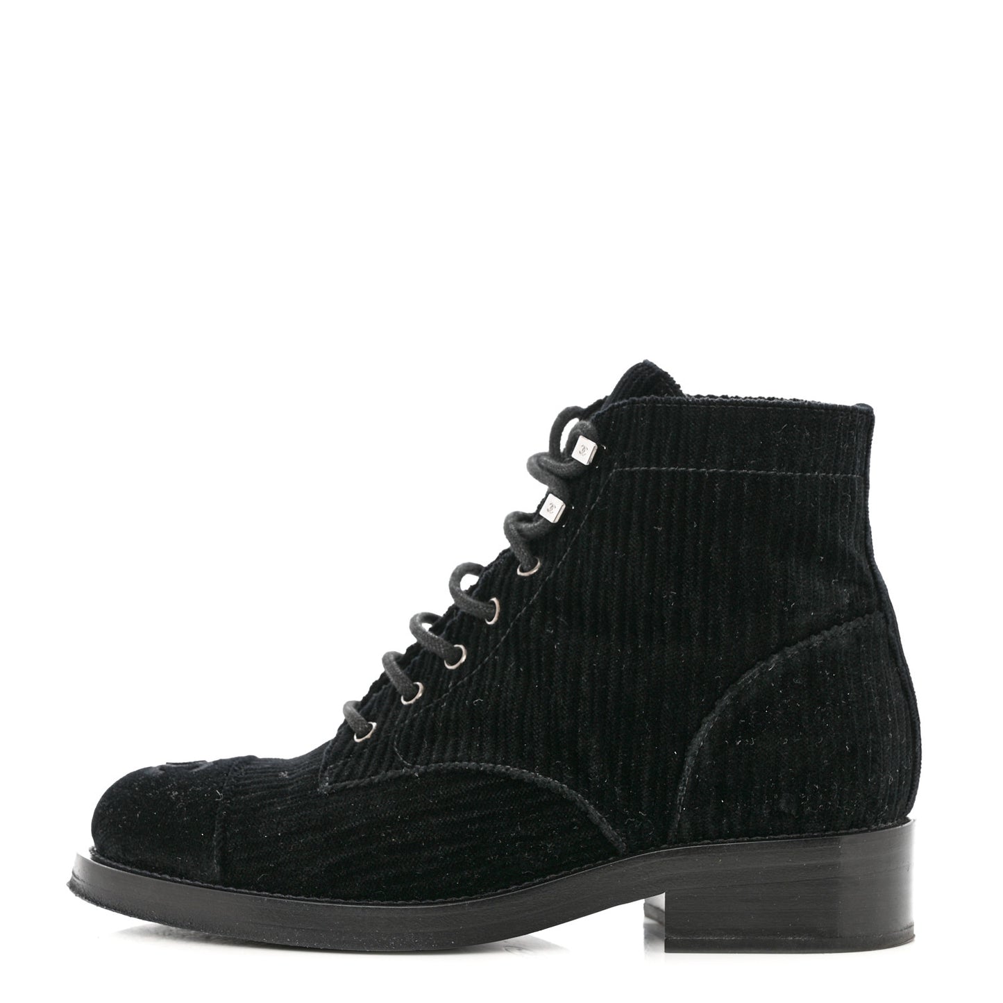 Velvet CC Combat Boots 37.5 Black