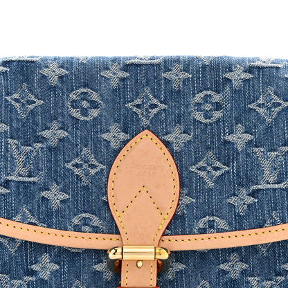 Louis Vuitton Monogram Denim Diane Blue 7 of 11