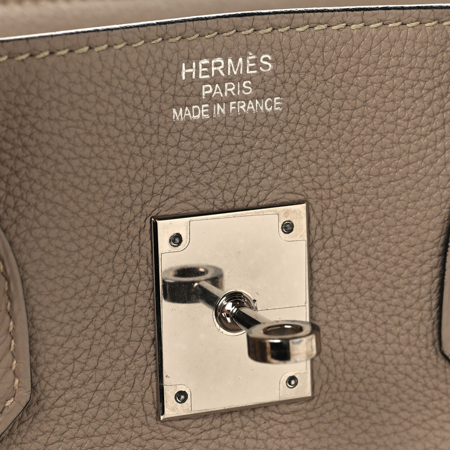 Togo BIRKIN 35 Gris Tourterelle