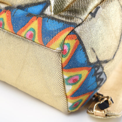 Chanel Graffiti Printed Canvas Street Spirit Backpack Multicolor 9 of 13